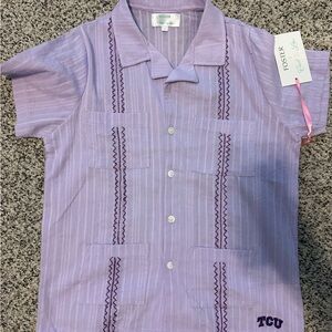 Foster Cecil & Loun TCU Button Down Shirt